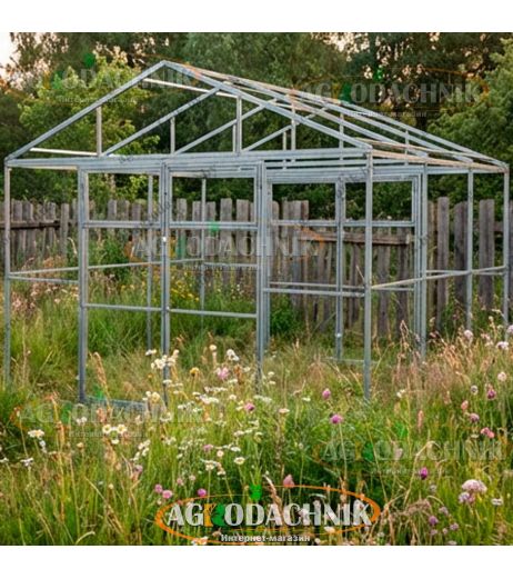 Каркас для теплицы 4х8м СПР Фермер-4