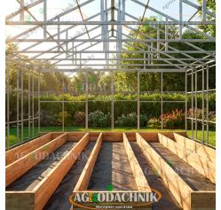 Каркас для теплицы 5.5х12м СПР Агроном