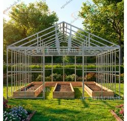 Каркас для теплицы 5.5х10м СПР Агроном