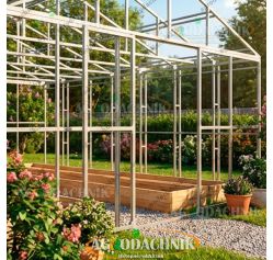 Каркас для теплицы 5.5х8м СПР Агроном