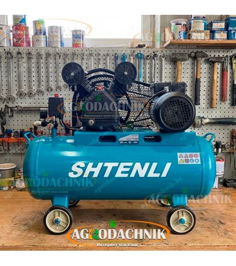 Воздушный компрессор shtenli 80-2 Belt pro