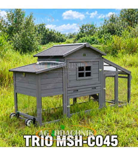 Деревянный курятник TRIO