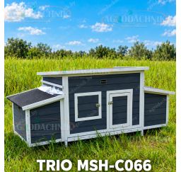 Деревянный курятник TRIO