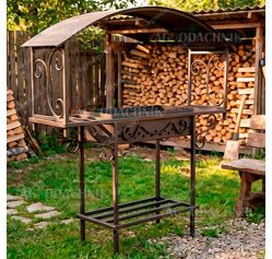 Мангал с крышей Асгард