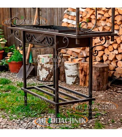 Мангал с крышей Асгард