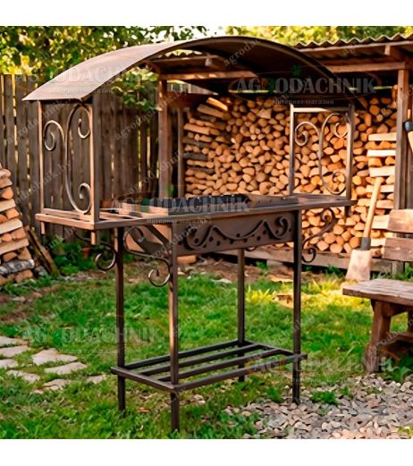 Мангал с крышей Асгард