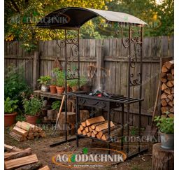 Мангал с крышей Локи