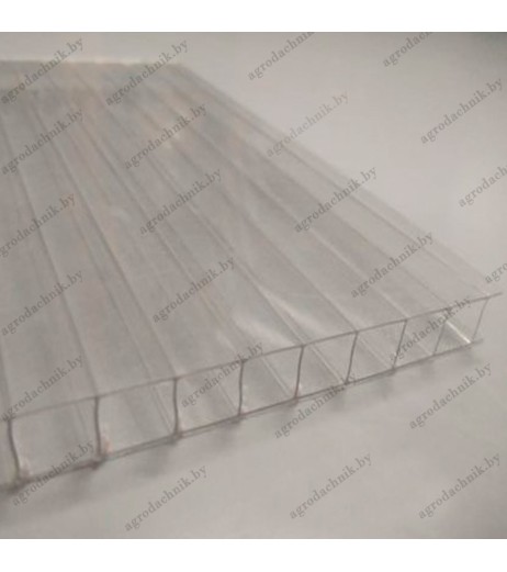 Поликарбонат прозрачный (Титан) 8мм 2100х6000