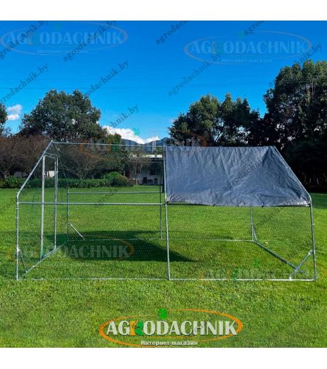 Вольер уличный оцинкованный