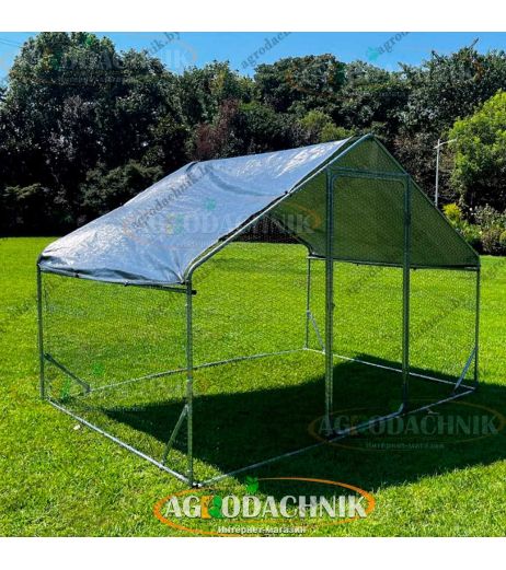 Вольер уличный оцинкованный