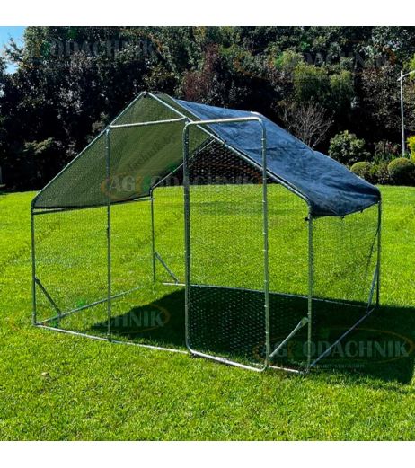 Вольер уличный оцинкованный