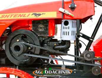 Ременной привод с шкивом