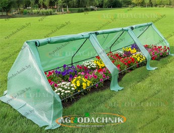 Каркас — сборно-составной двускатный профиль Ø16 мм Каркас парника Трио Мини