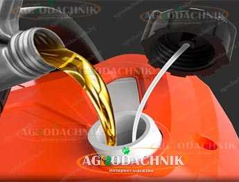 Система автоматической смазки цепи