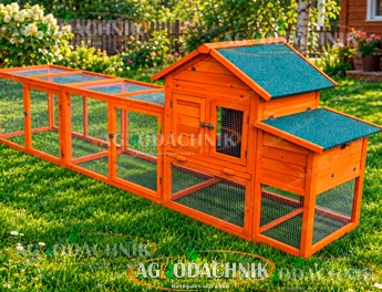 Деревянный курятник TRIO MSH-C019